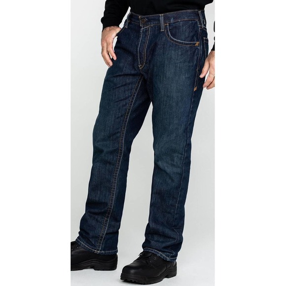 ARIAT FR M4 Jeans Low Rise Boot Cut Flame Resistant Mens 44x30 Fast Shipping - Picture 1 of 12